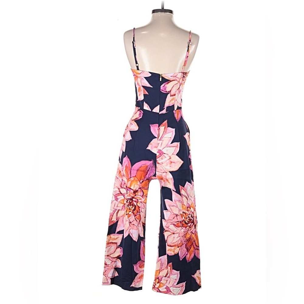 Trina Turk Coastal Cowgirl Floral Scenery Jumpsuit Women’s Size 4 - Picture 3 of 4